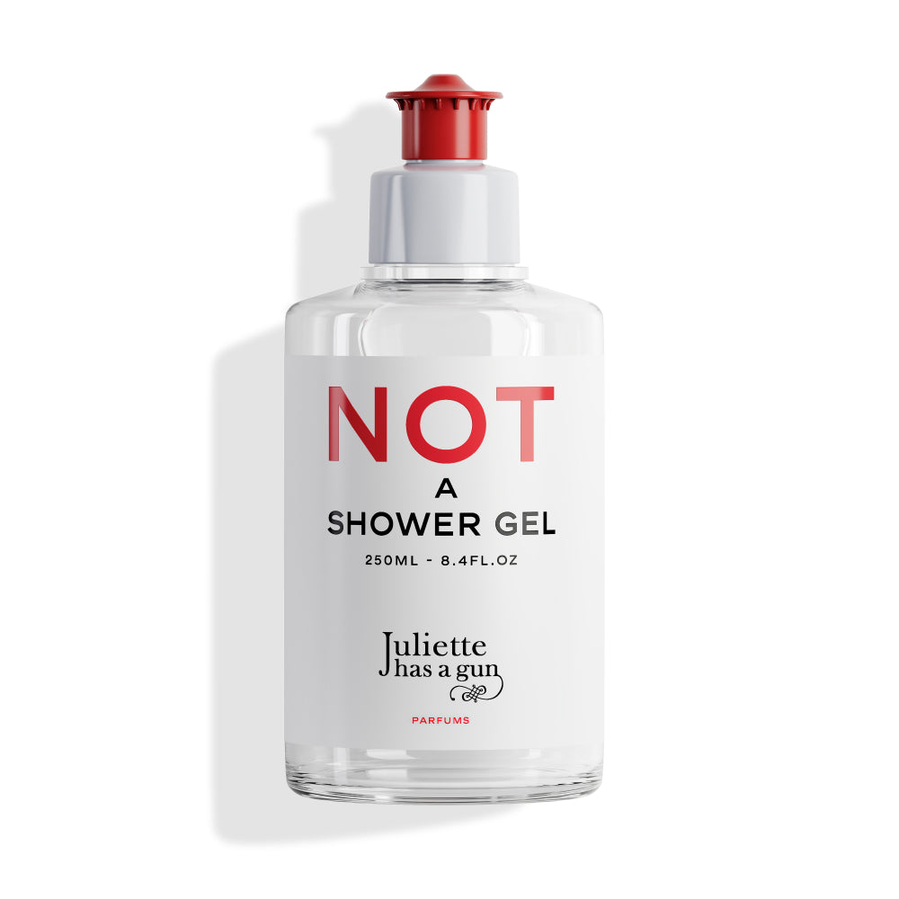 NOT A SHOWER GEL Not a Perfume is nu verkrijgbaar als douchegel. Not a Shower Gel omhult je huid met een zachte, muskusachtige geur