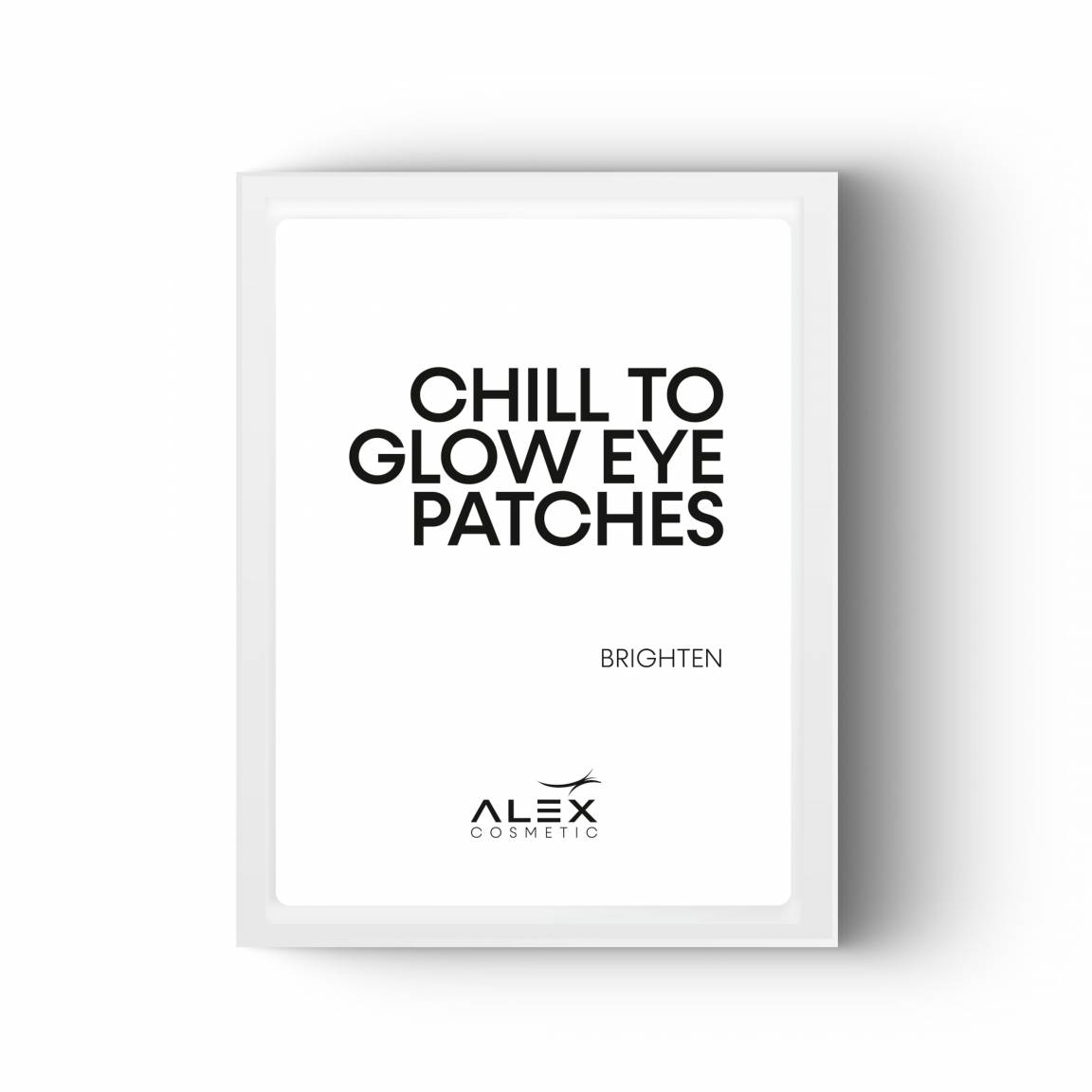 CHILL TO GLOW EYE PATCHES Hydraterende en verhelderende oogpatches