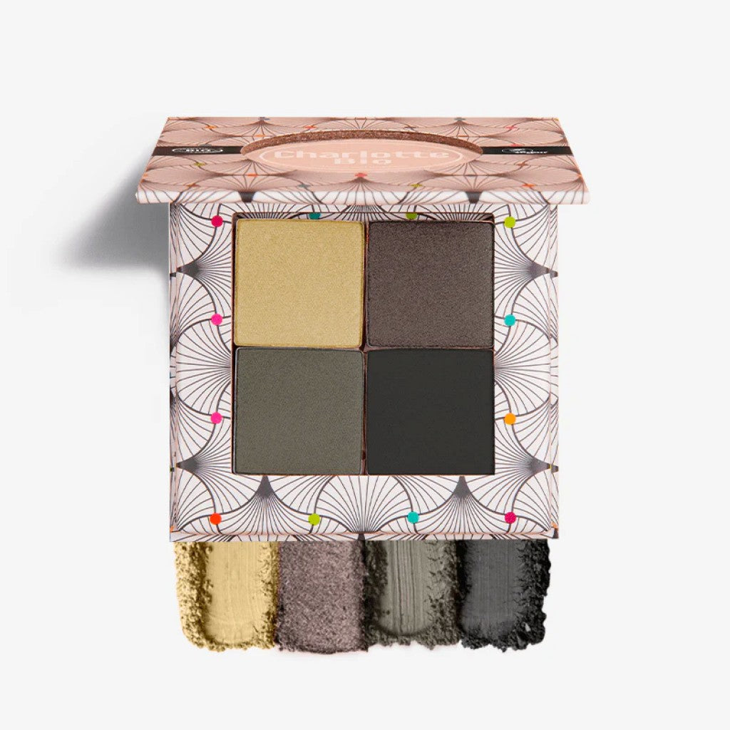 Organic Eye shadow 4 shades Smokey