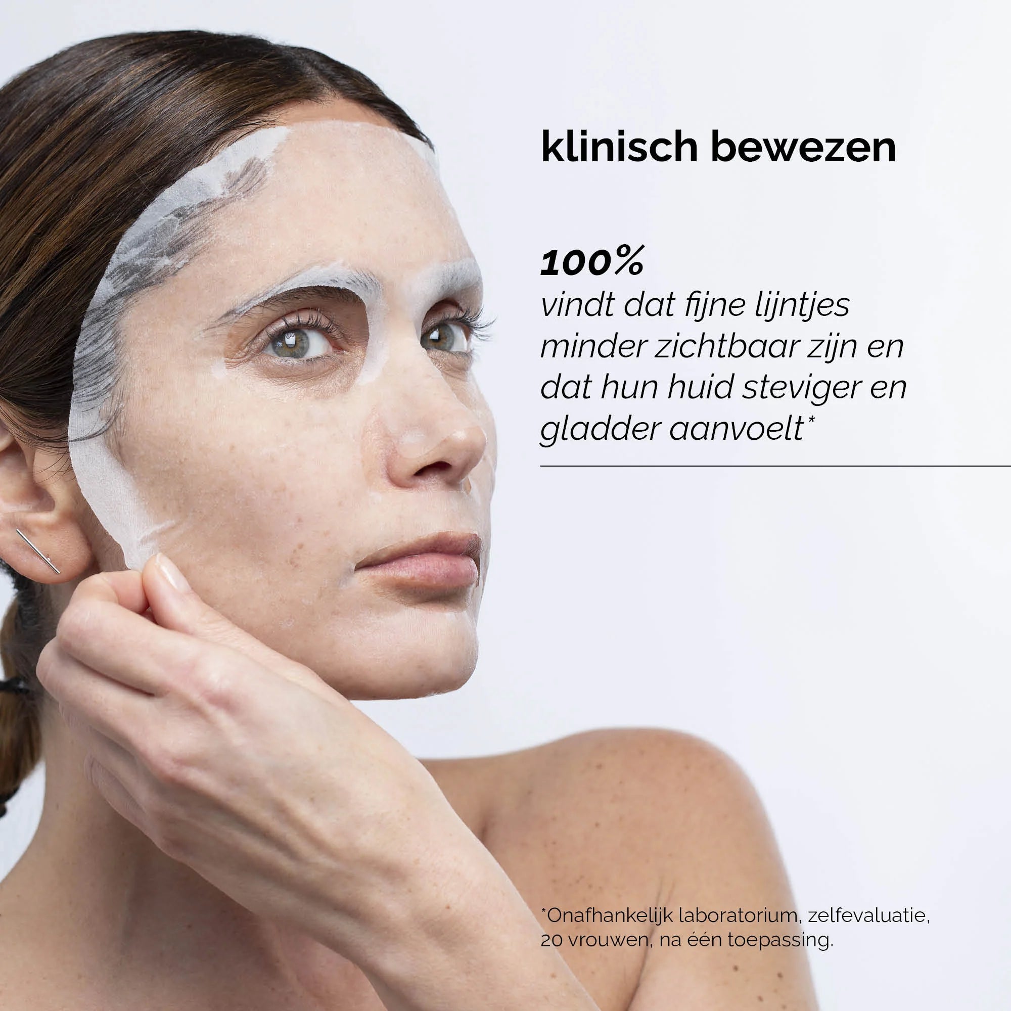 SKIN REGIMEN LX INSTANT SMOOTHING DRY SHEET MASK verfijnend en verhelderend gevriesdroogd masker