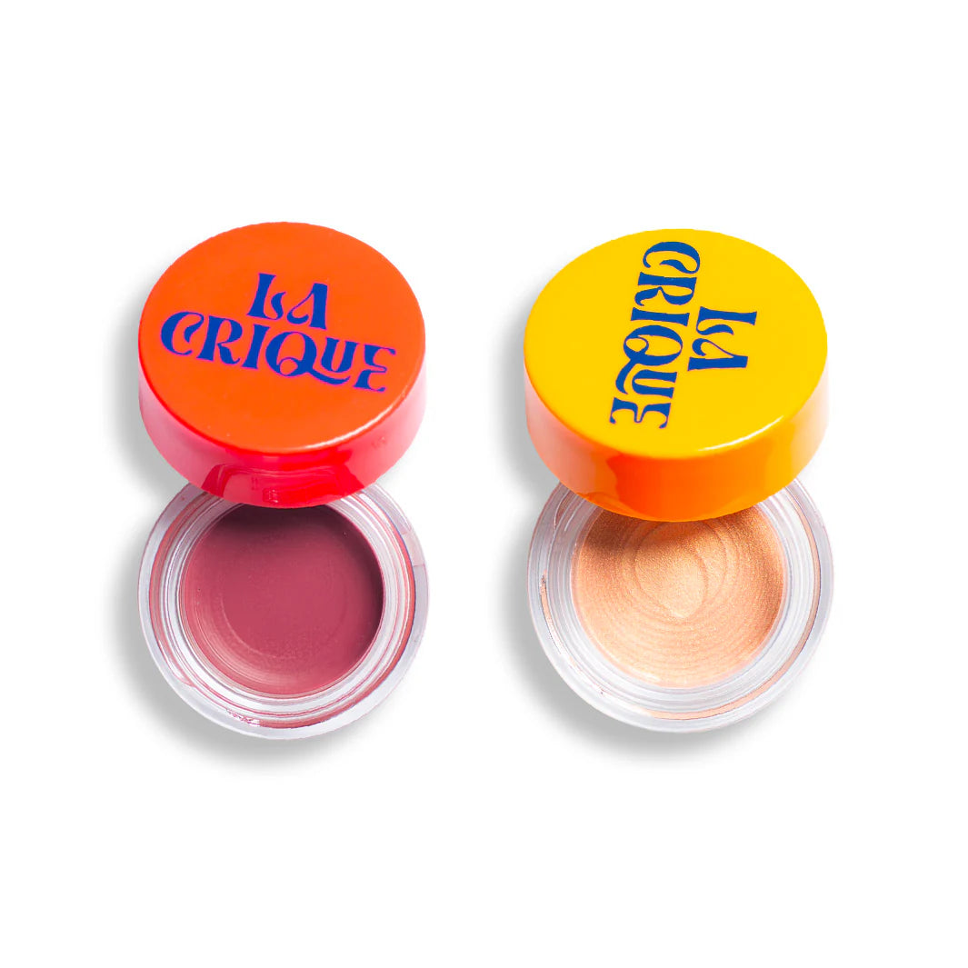 LA CRIQUE DUO LOOK NUDE met Golden Hour en Rosewood bij Studio Strick Leuve