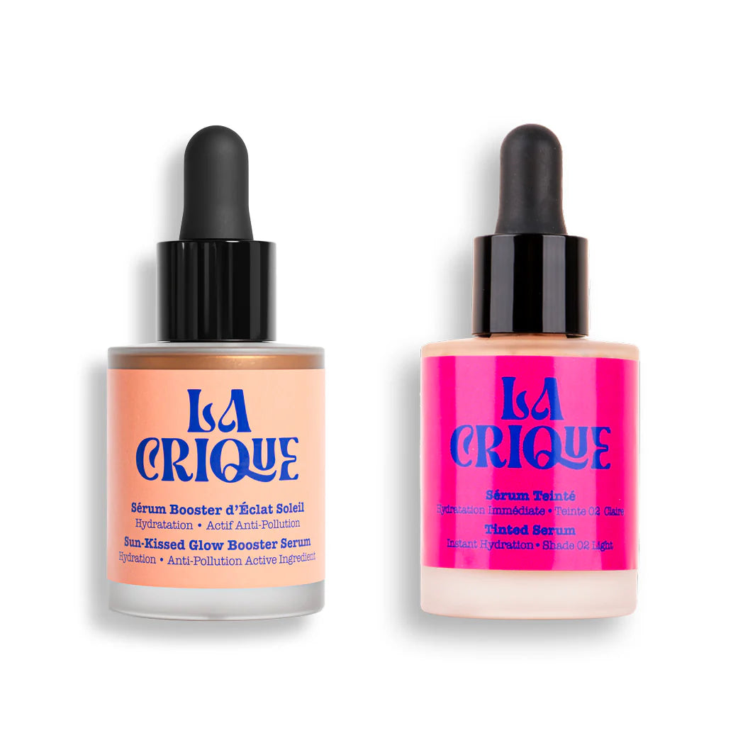 LA CRIQUE SUN KISSED DUO met Sun Booster en Tinted Serum bij Studio Strick Leuven