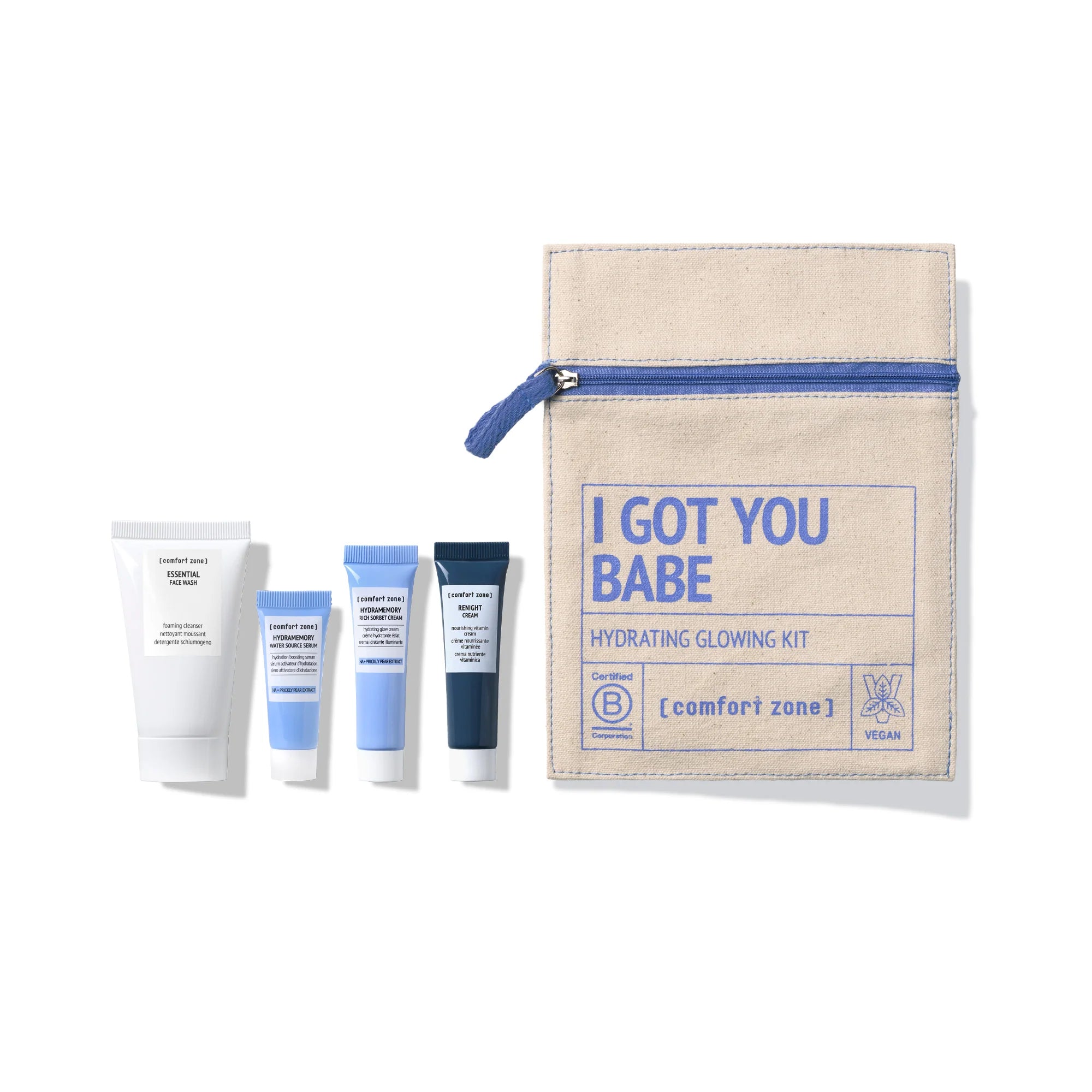I GOT YOU BABE KIT Hydraterende glow-kit