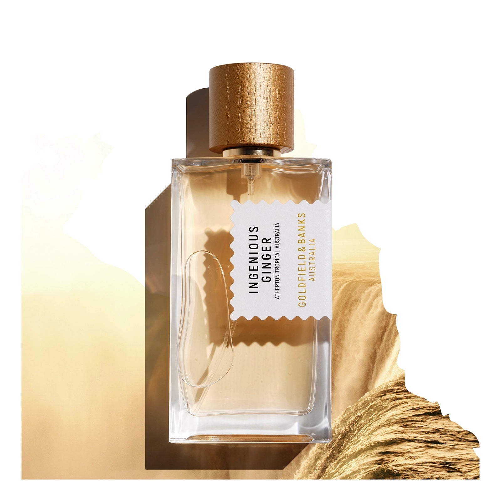 INGENIOUS GINGER PARFUM Fris, bruisend & zonnig — citrus, ginger, magnolia, amber: instant happiness