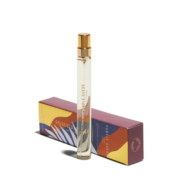 PURPLE SUEDE PARFUM Iconisch: pure Australische lavendel & leer – urban luxe signature scent