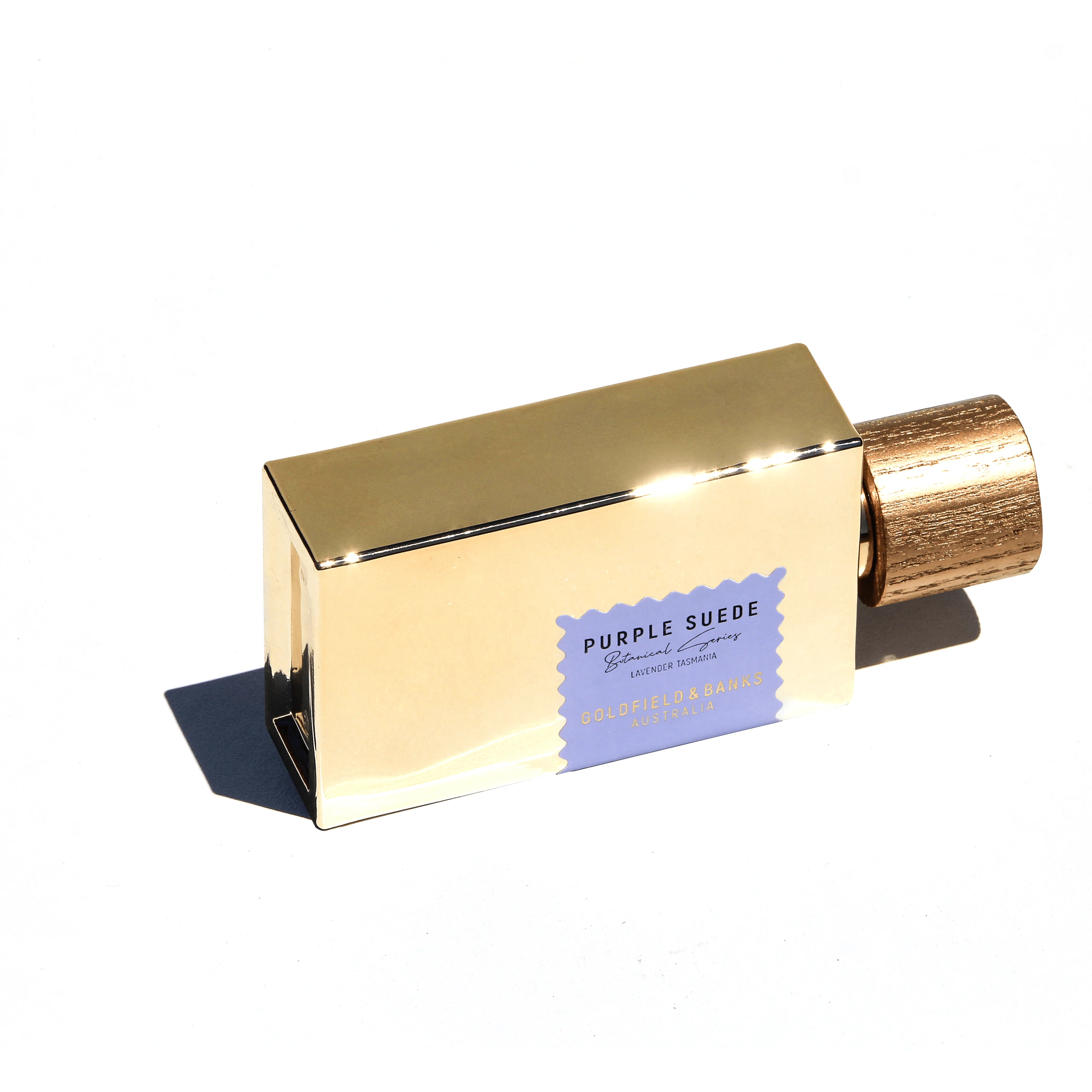PURPLE SUEDE PARFUM Iconisch: pure Australische lavendel & leer – urban luxe signature scent