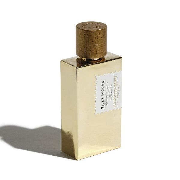 SILKY WOODS PARFUM Zijdezacht nicheparfum – goud omhuld, zwoel, onweerstaanbaar