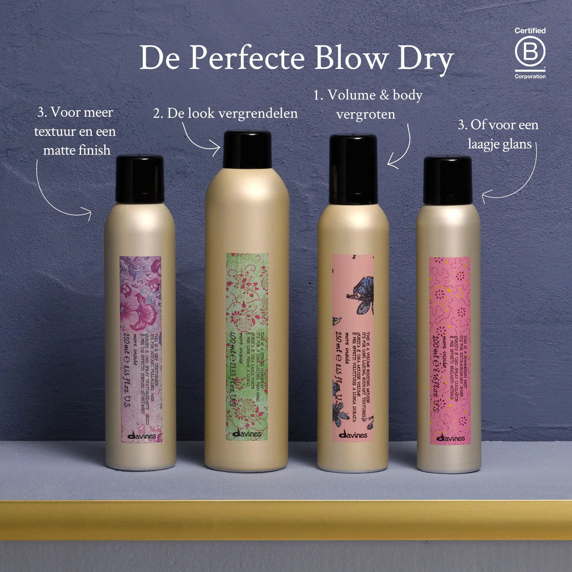 THIS IS A DRY TEXTURIZER Voor een warrige, gedefinieerde textuur en hold.
