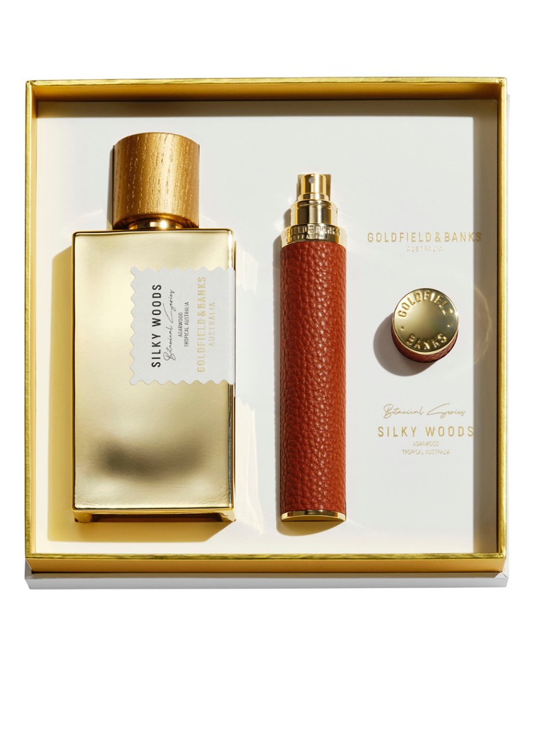SILKY WOODS DELUXE SET – LIMITED EDITION Exclusief cadeau: 100ml parfum, 10ml travelspray & luxe reisetui