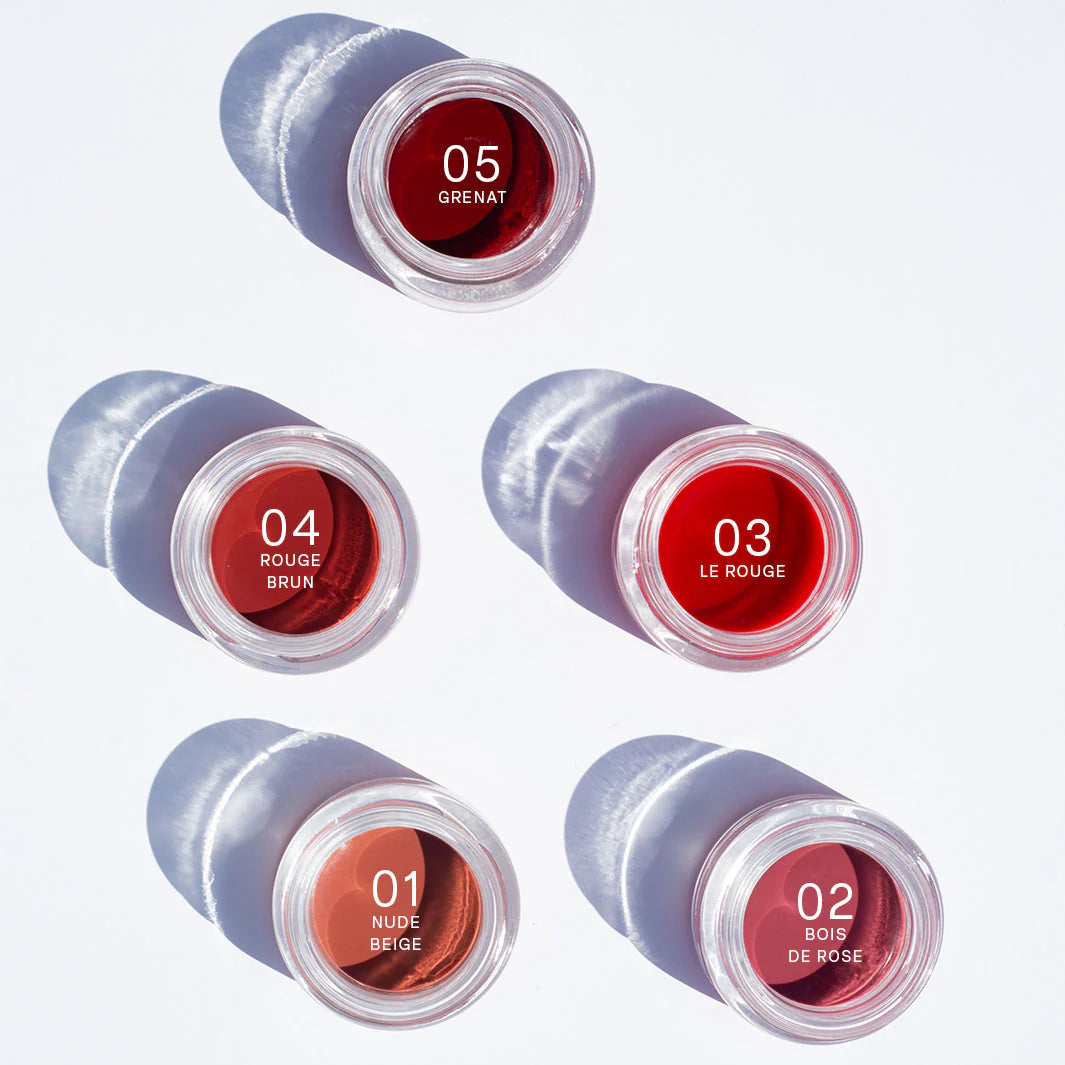LA CRIQUE LIP & CHEEK BALM kleurvarianten, verkrijgbaar bij studio strick in leuven