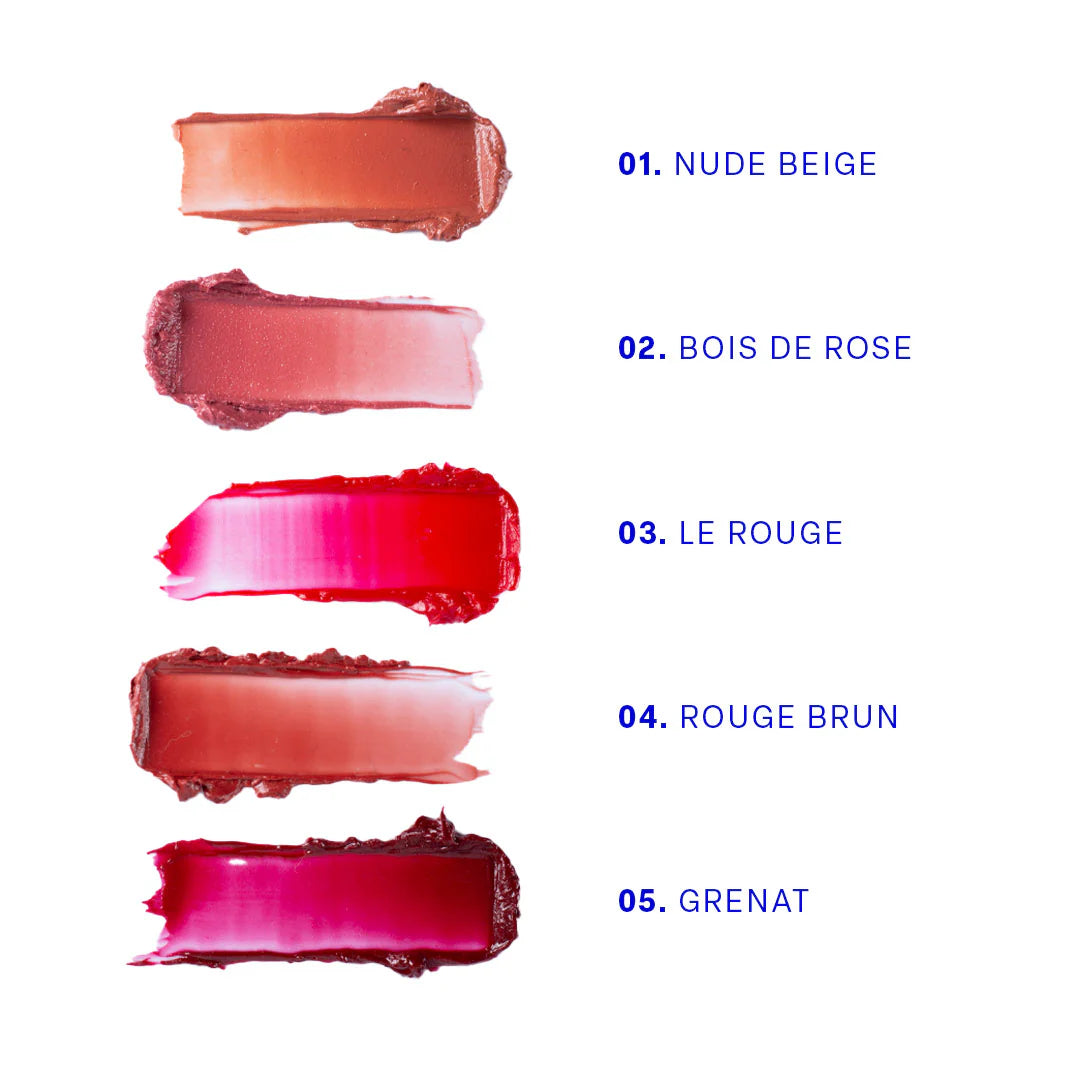 LA CRIQUE LIP & CHEEK BALM kleurvarianten, verkrijgbaar bij studio strick in leuven