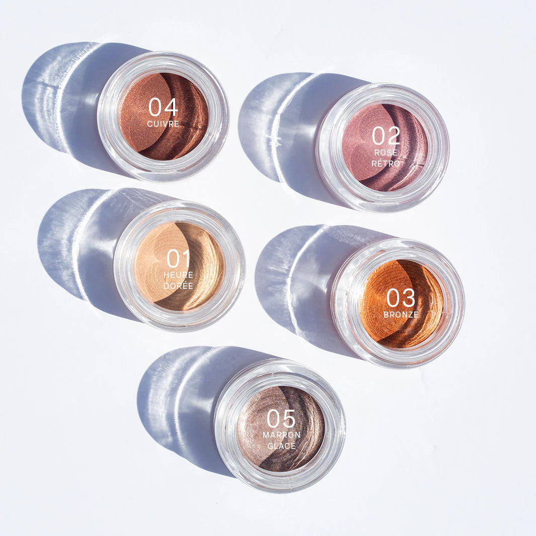 EYESHADOW & HIGHLIGHTER - Shimmer glow voor ogen & gezicht beschikbaar in 5 tinten