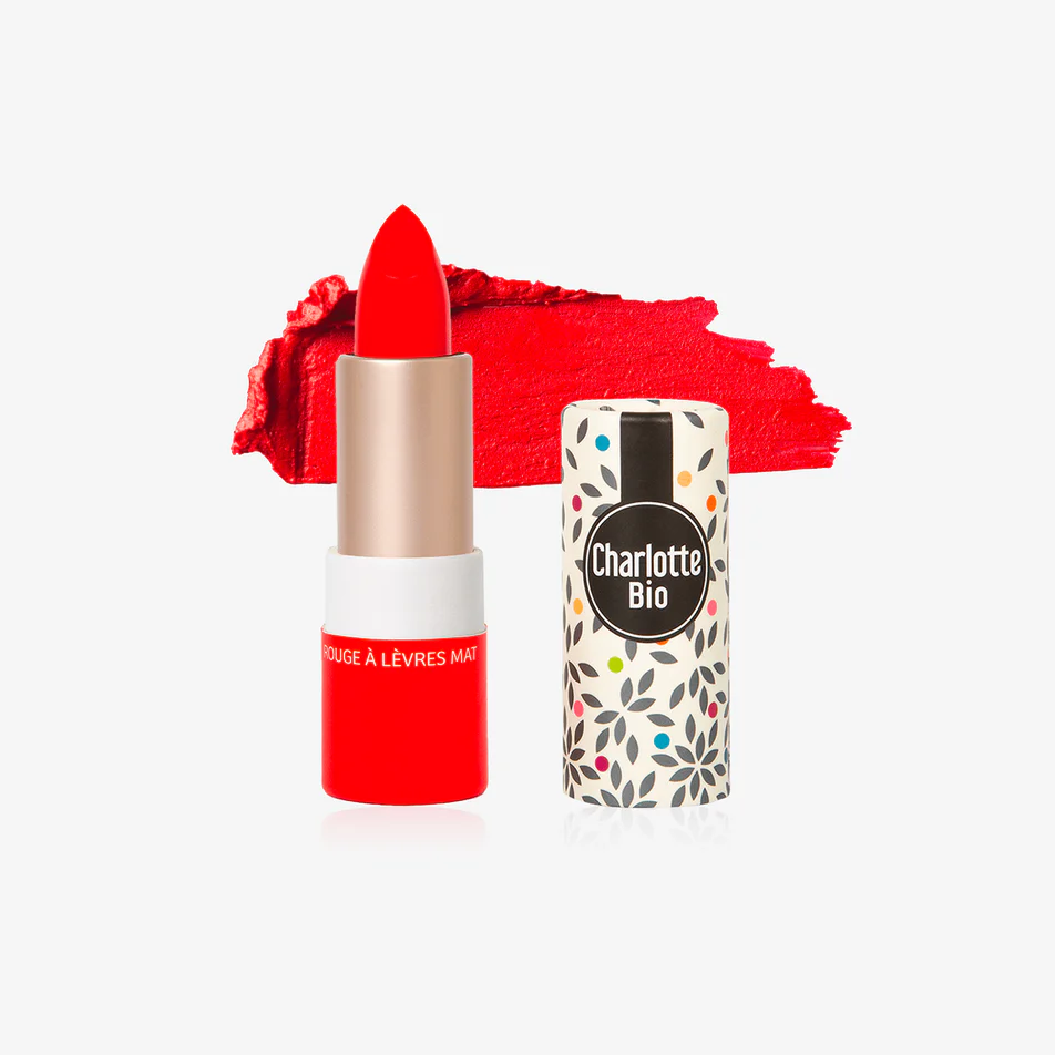 MATTE LIPSTICK Biologische matte lipstick die kleurt én verzorgt