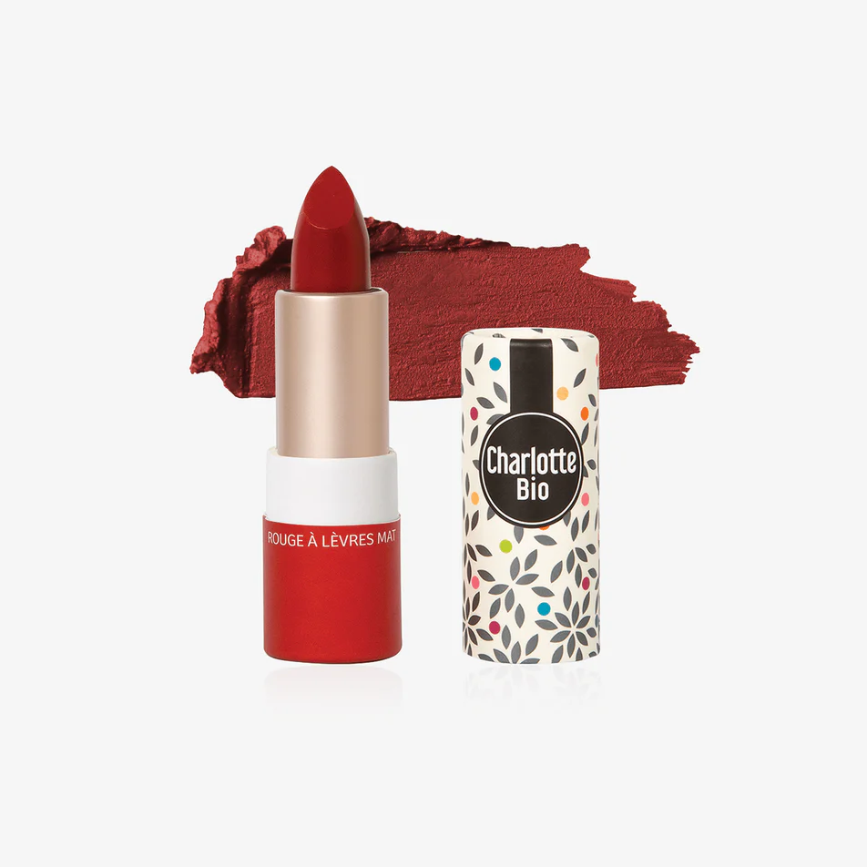 MATTE LIPSTICK Biologische matte lipstick die kleurt én verzorgt