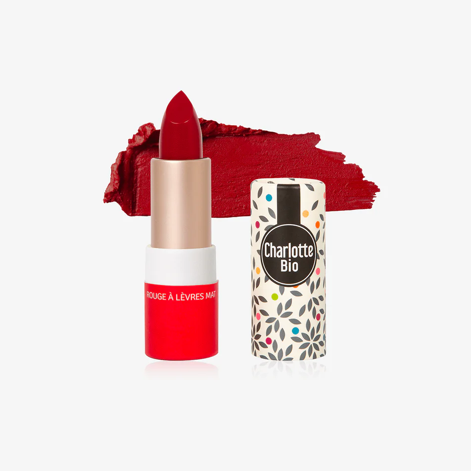 MATTE LIPSTICK Biologische matte lipstick die kleurt én verzorgt