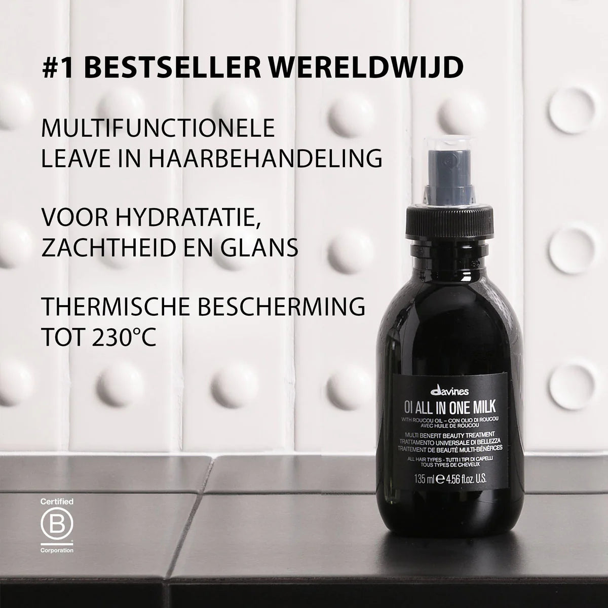OI ALL IN ONE MILK 50 ML TRAVELSIZE - Leave-in Hydraterende Haarmelk