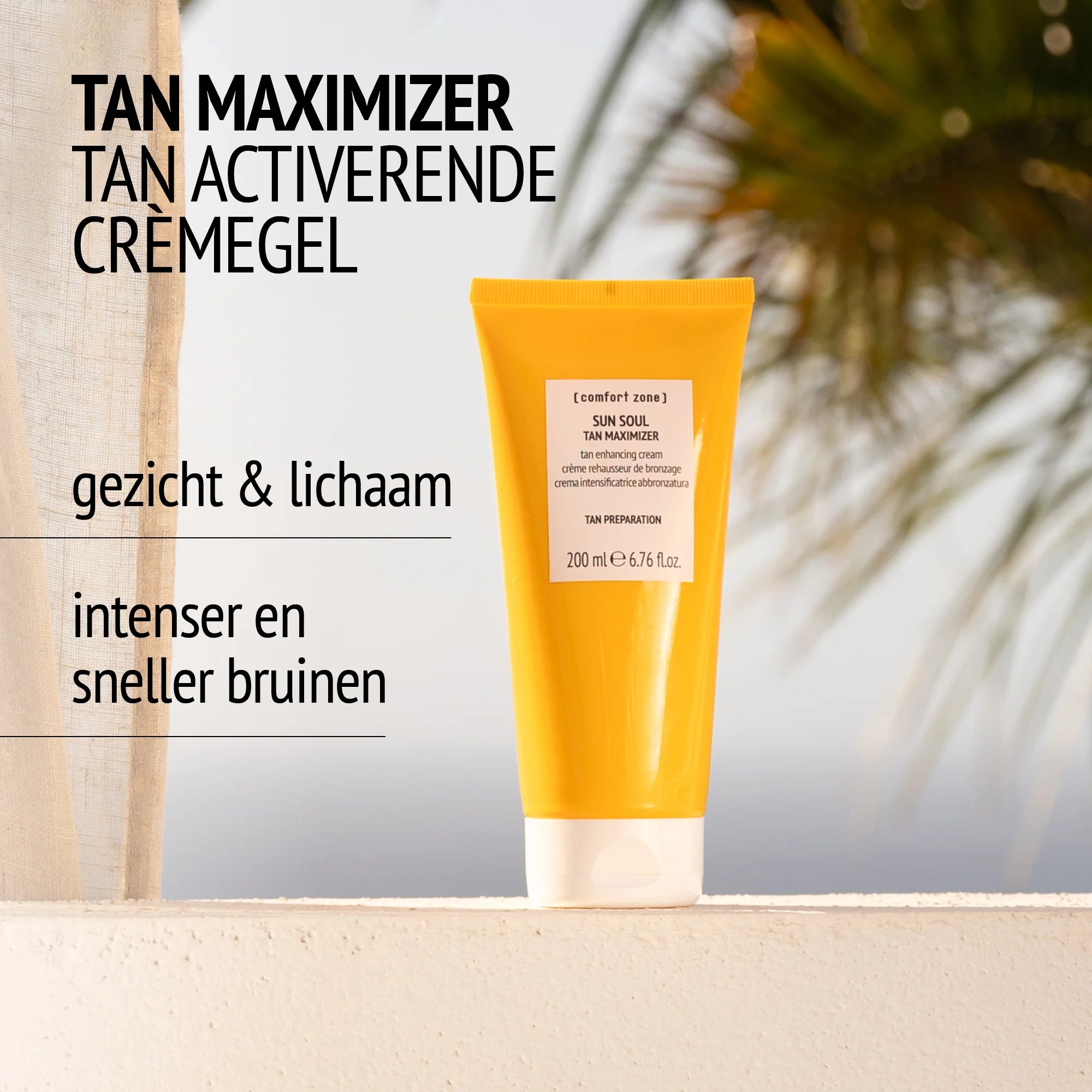 SUN SOUL TAN MAXIMIZER intensiverende zonnecrème