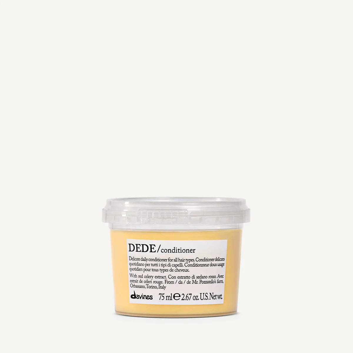 DEDE CONDITIONER 250ML Milde conditioner voor alle haartypes, geschikt voor dagelijks gebruik.