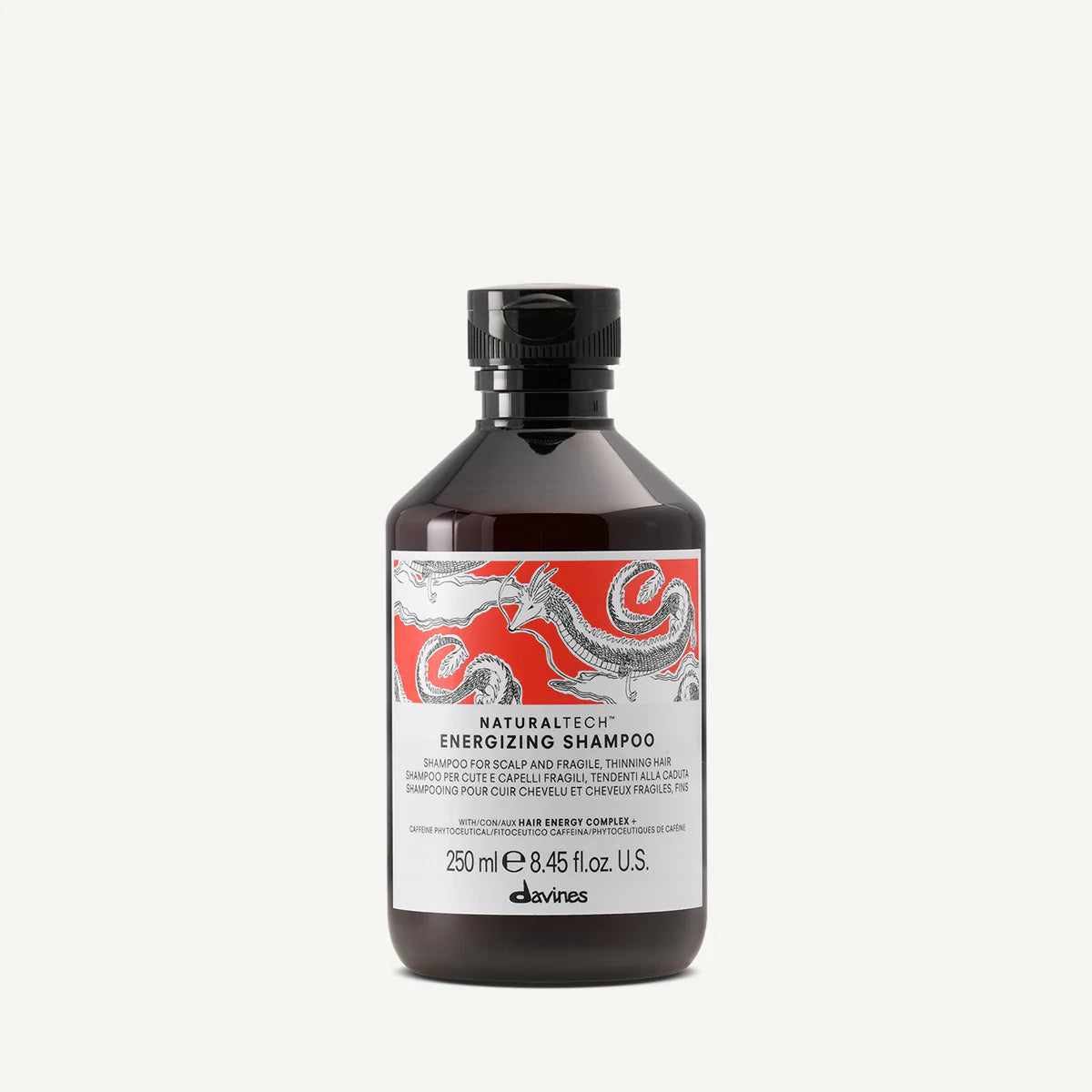 ENERGIZING SHAMPOO Revitaliserende milde shampoo voor de kwetsbare hoofdhuid en haar dat snel uitvalt.