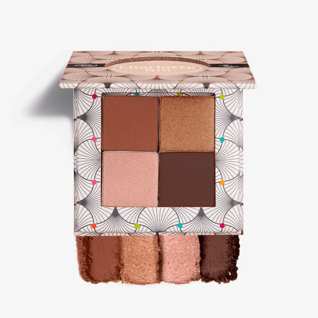 Organic Eye shadow -4 shades Nude brown