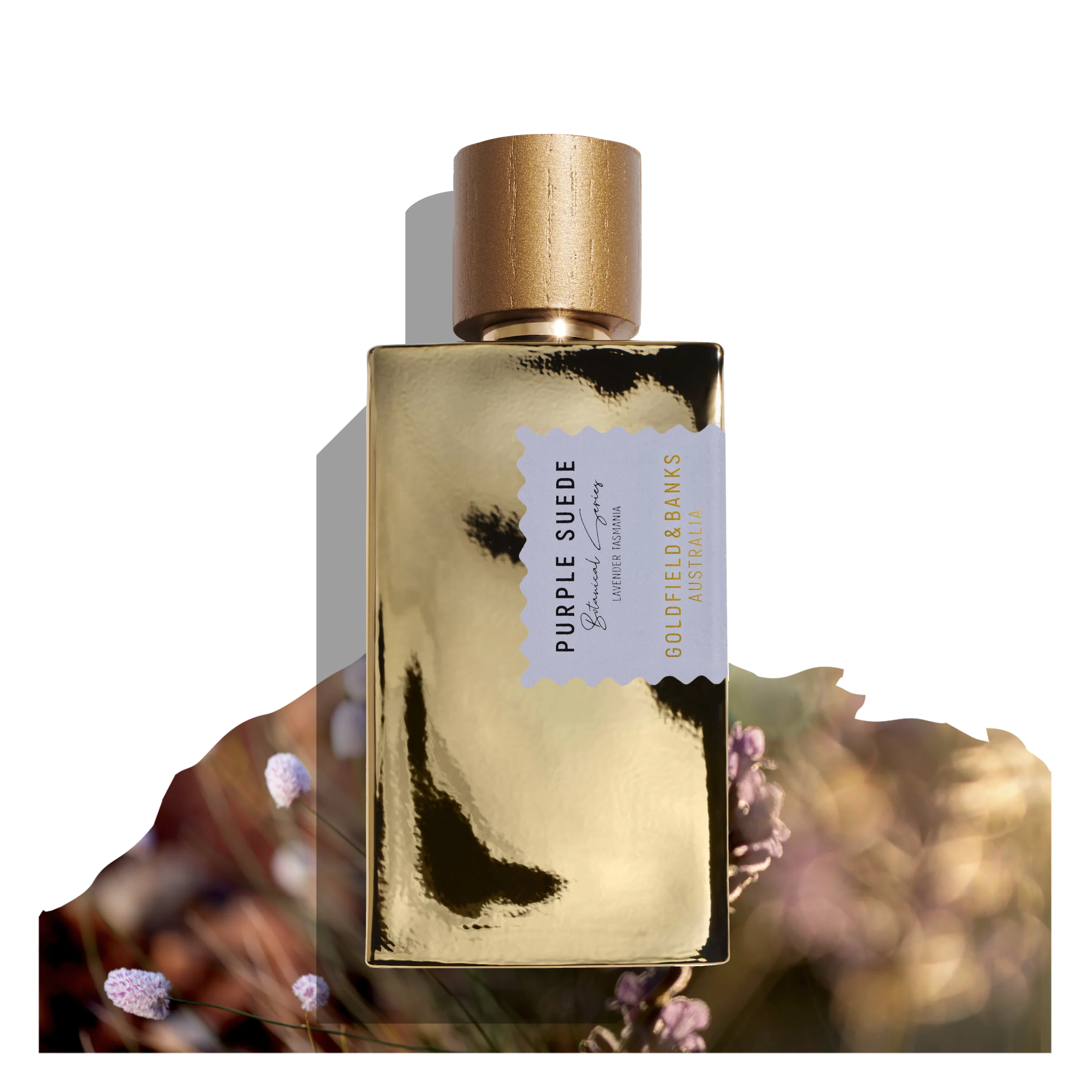 PURPLE SUEDE PARFUM Iconisch: pure Australische lavendel & leer – urban luxe signature scent