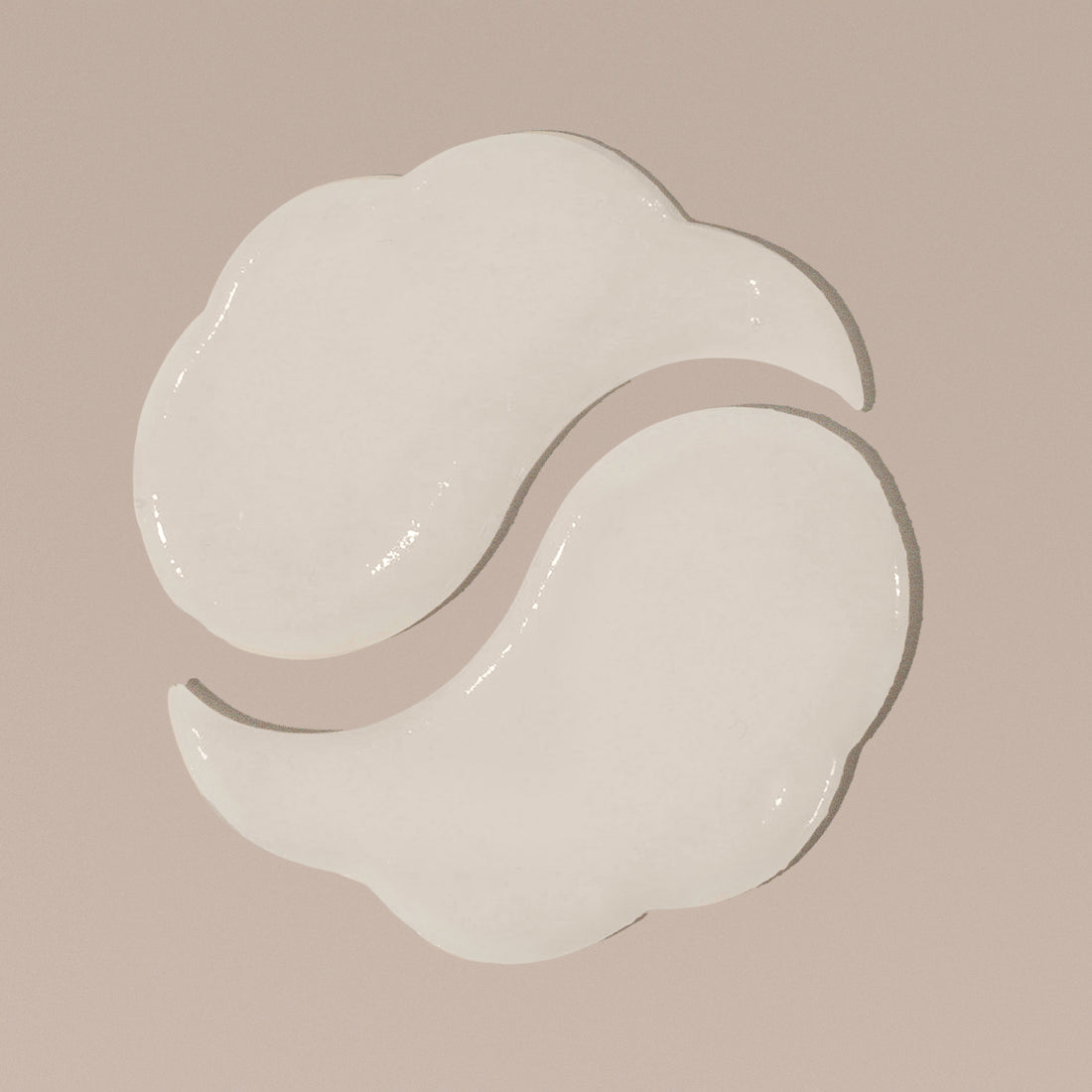 My Bloss Hydro Collagen Eyepads open — melkachtig witte hydrogel pads zichtbaar in pot