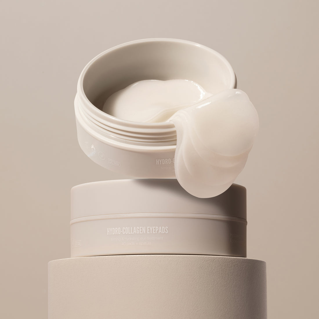 My Bloss Hydro Collagen Eyepads close-up — collageen oogpads voor fijne lijntjes en stralende ogen
