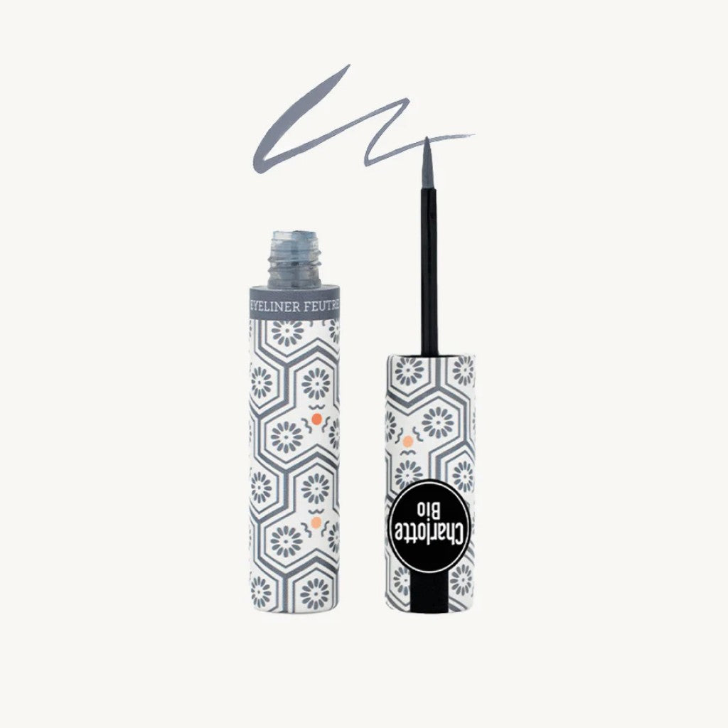 Organic felt-tip eyeliner GREY