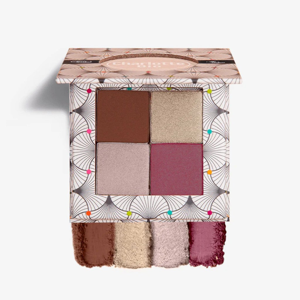 Organic Eye shadow -4 shades Nude pink