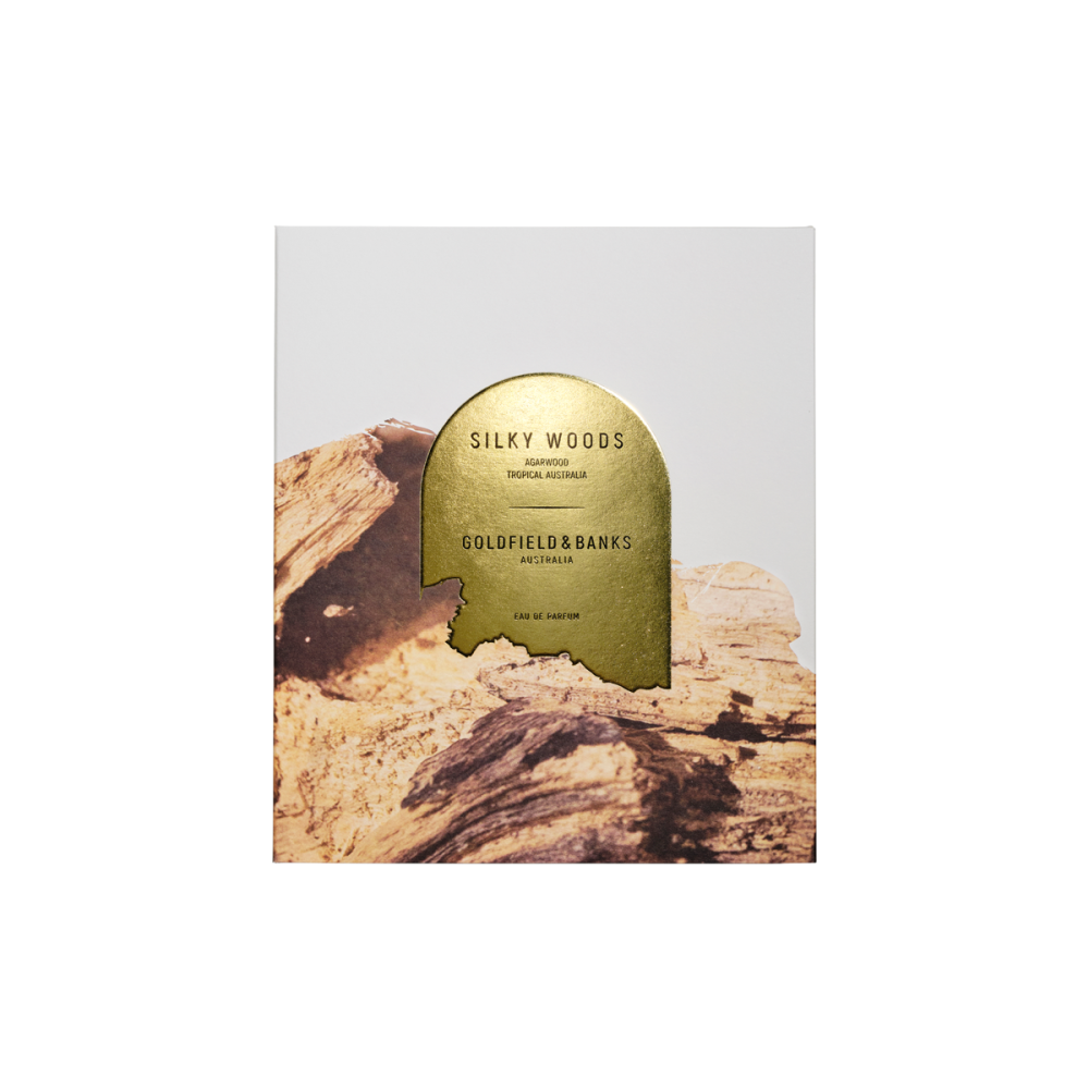 SILKY WOODS SET  Iconisch cadeau  100ml parfum & 10ml travelspray in luxe set