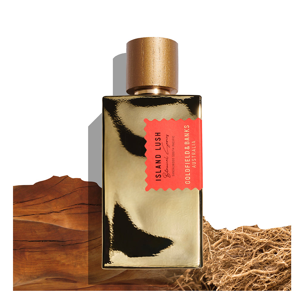 ISLAND LUSH PARFUM Tropische houtluxe & wild spice – sandalwood als signature scent