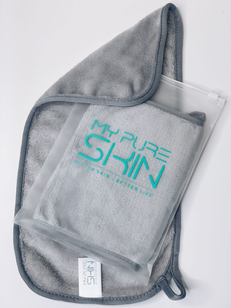CLEANSING TOWEL - Grey