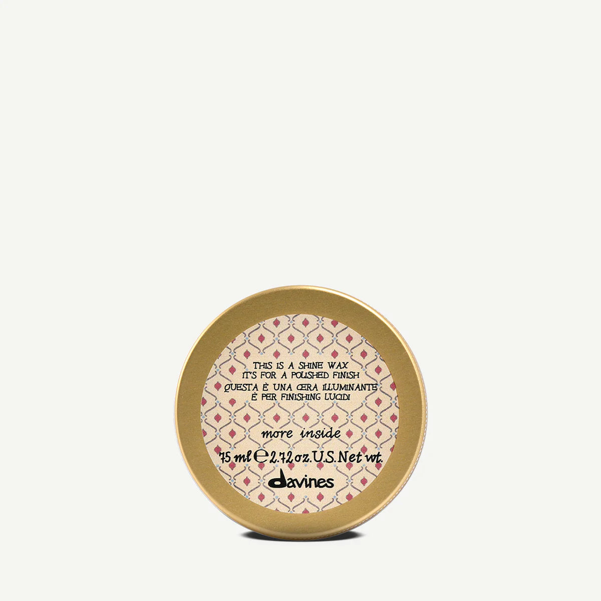 THIS IS A SHINE WAX Voor de creatie van hoogglanzende, gladde en gestructureerde haarstylen.