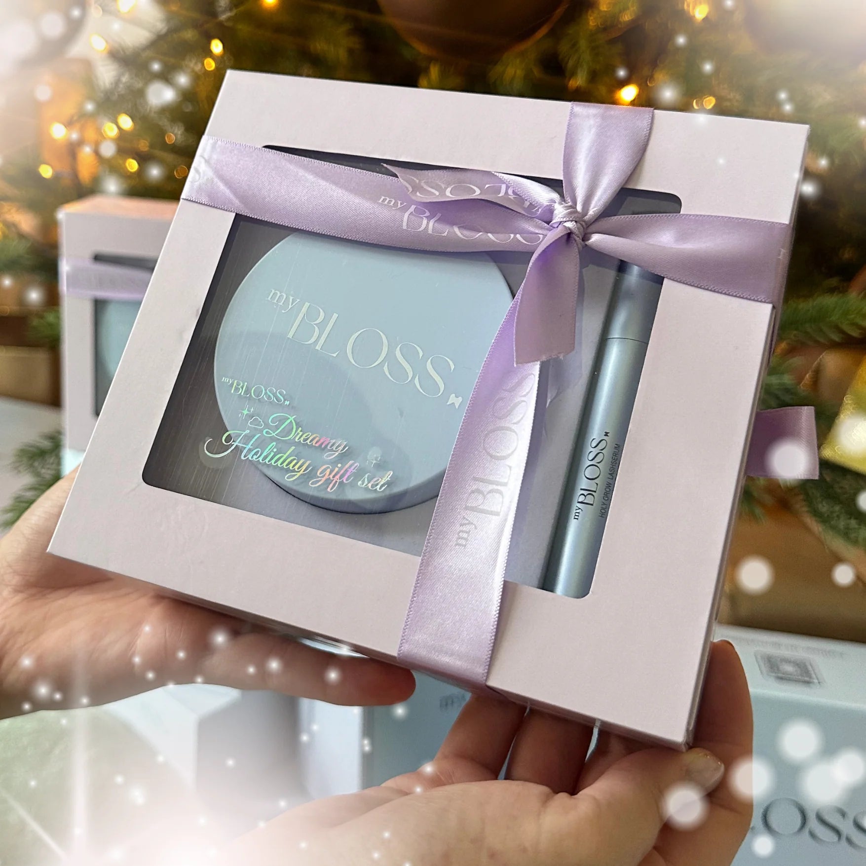 MY BLOSS HOLIDAY GIFTSET – Lash growth serum x morning glory awakening eyepads