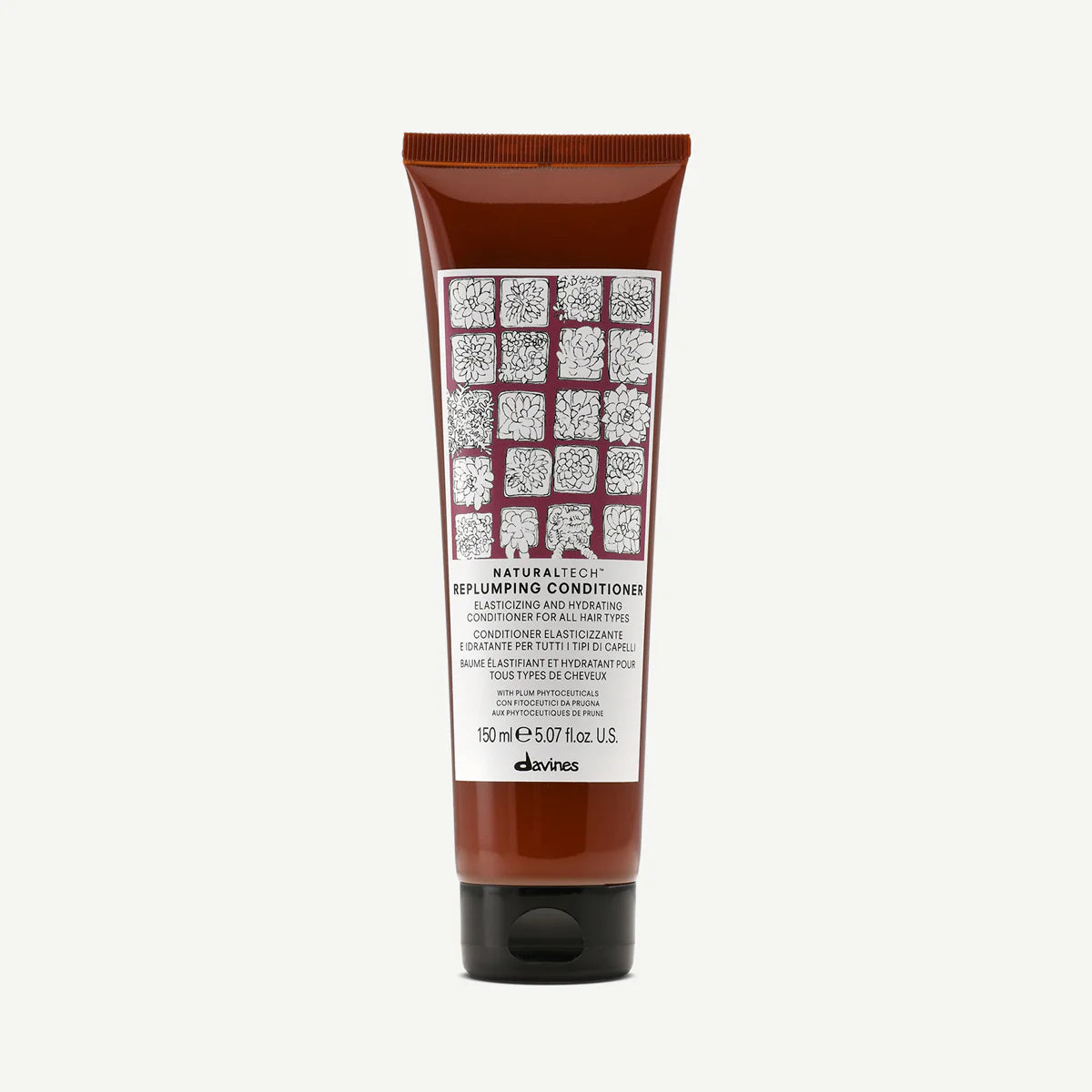 REPLUMPING CONDITIONER  Hydraterende conditioner die het haar elasticiteit geeft.