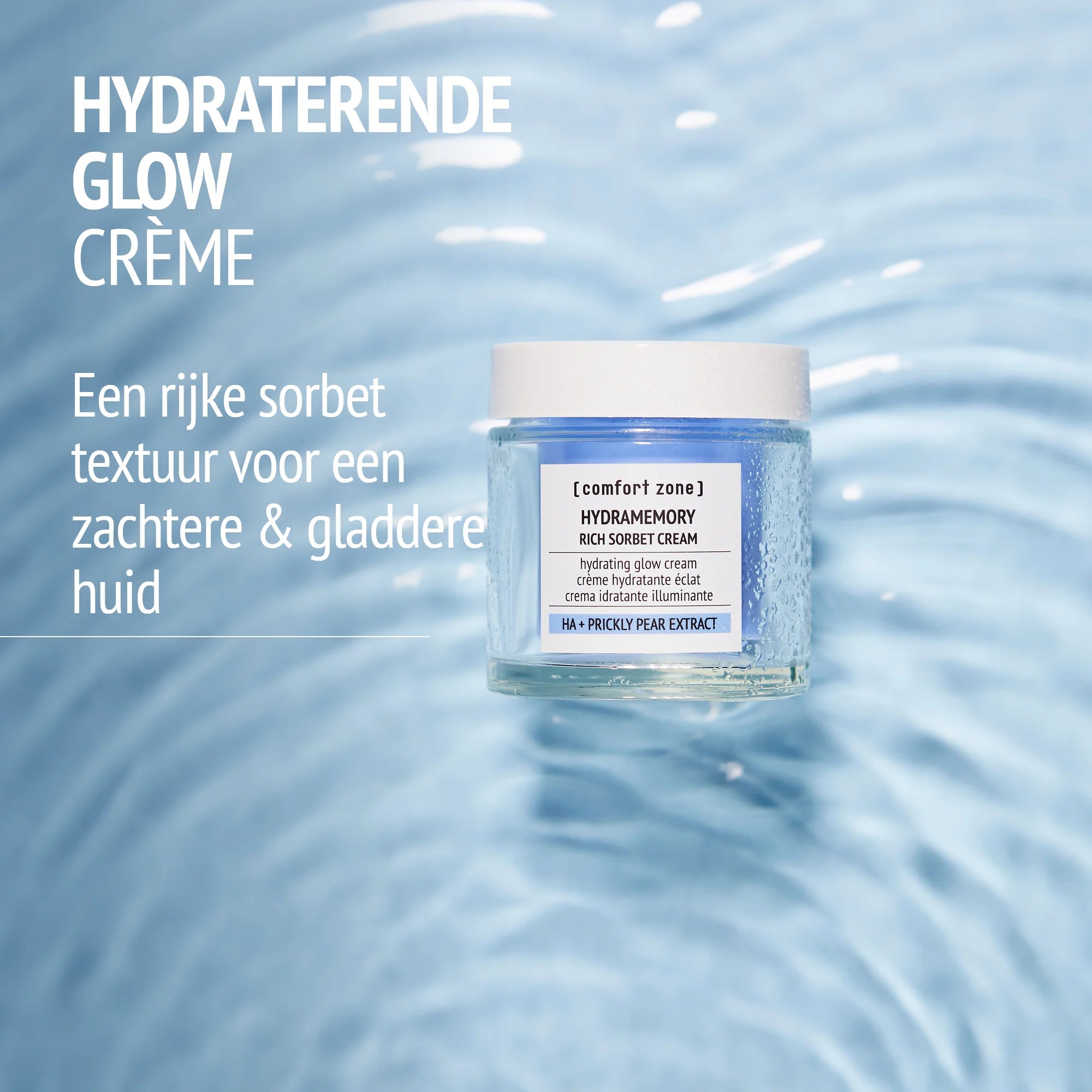 HYDRAMEMORY RICH SORBET 50ML hydraterende crème voor meer glow