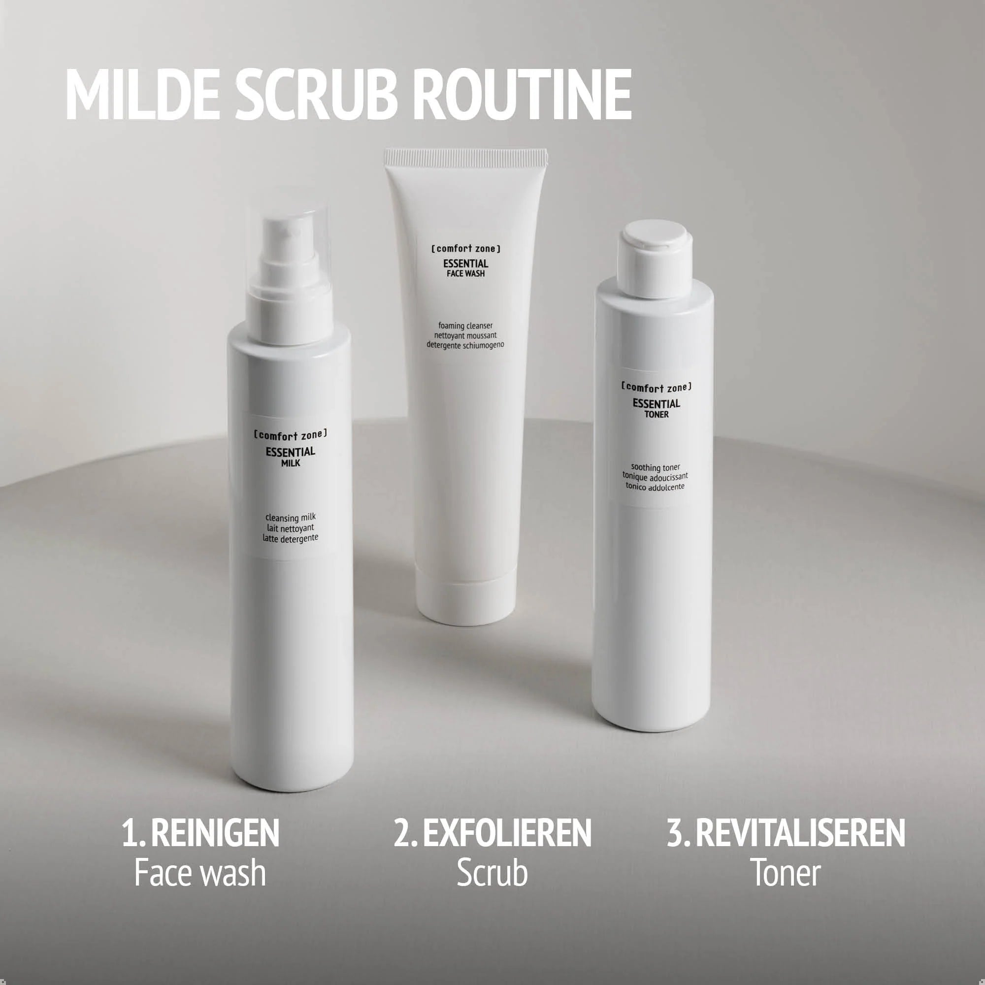[comfort zone] ESSENTIAL SCRUB - verhelderende verfijnende scrub