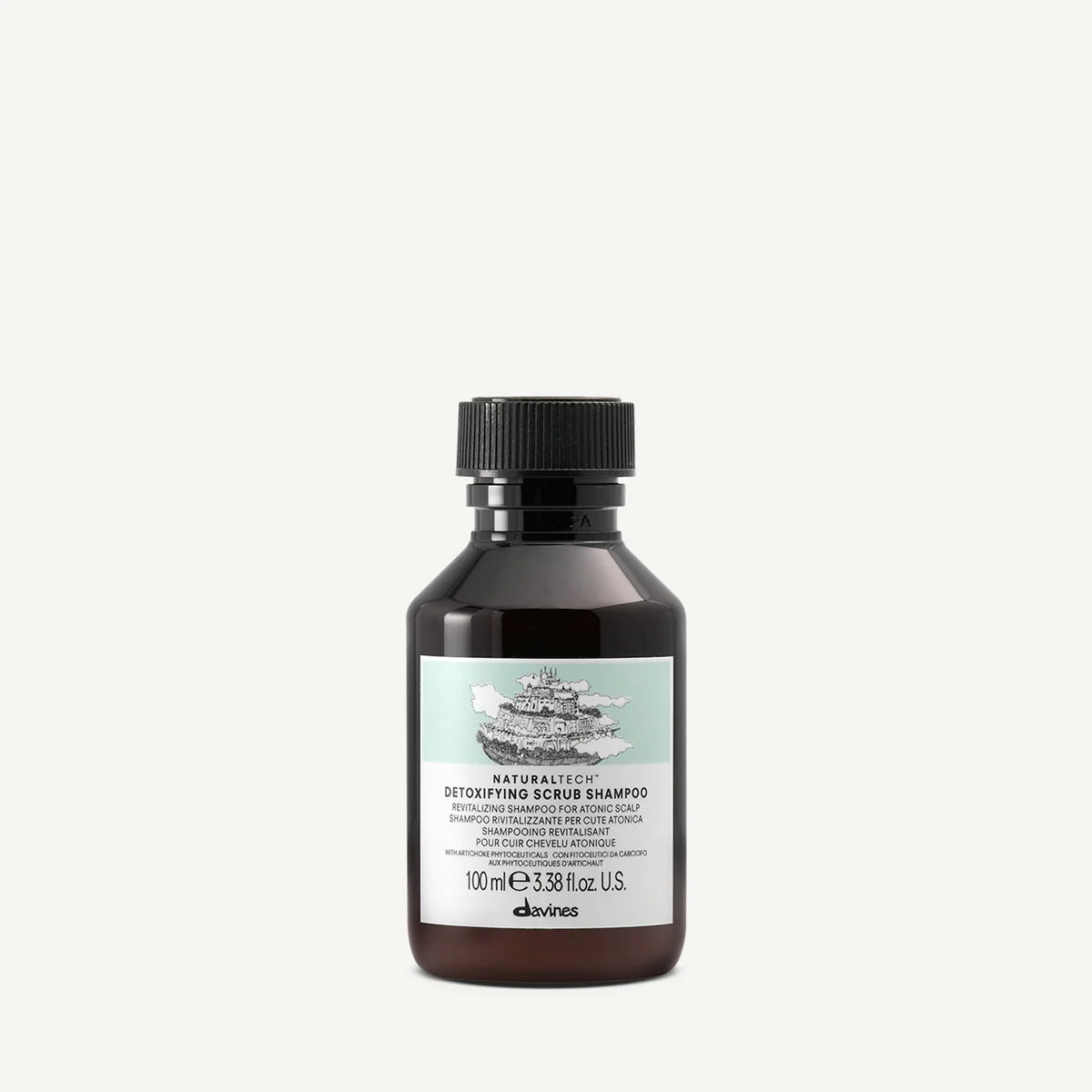 DETOXIFYING SCRUB SHAMPOO Revitaliserende shampoo voor een hoofdhuid in balans