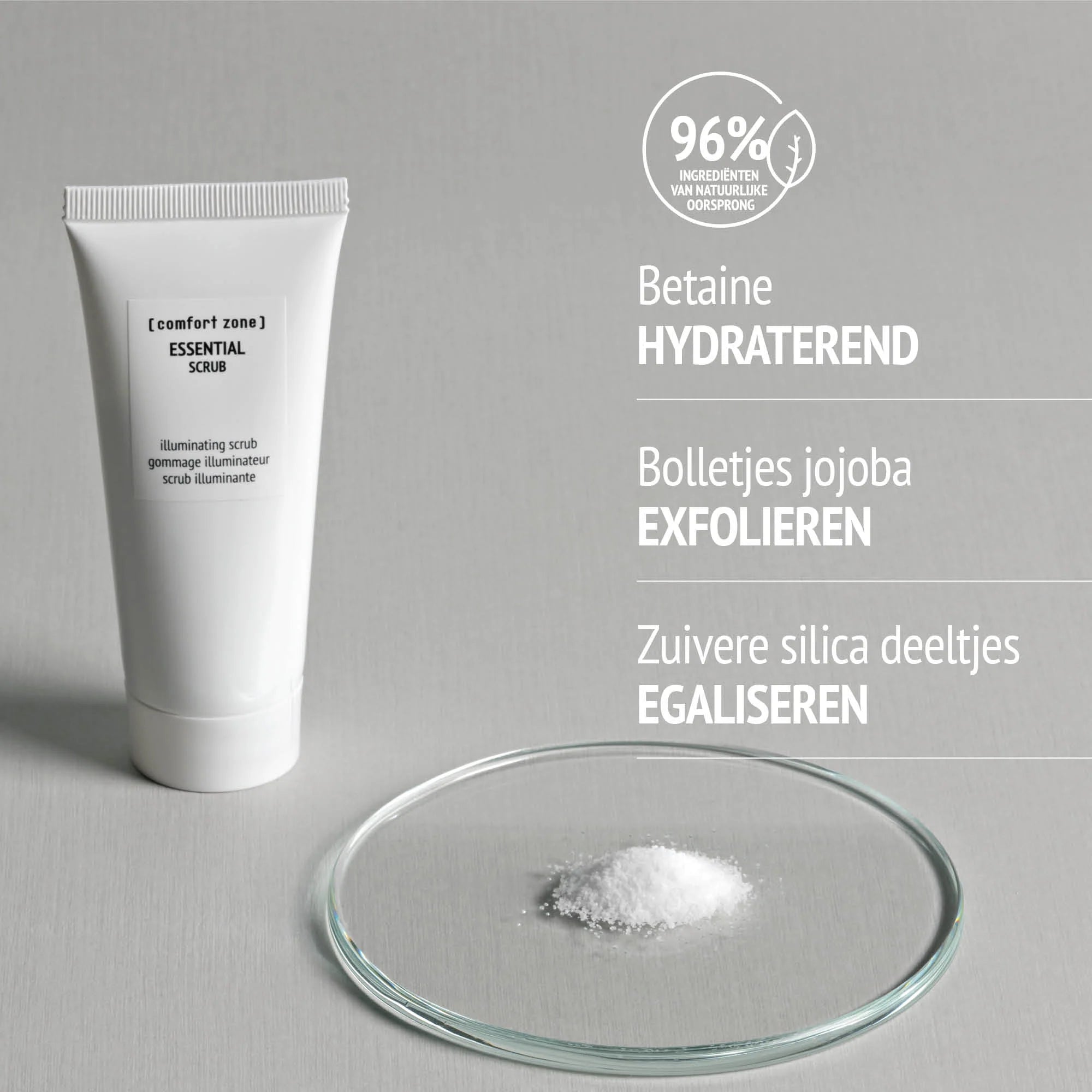 [comfort zone] ESSENTIAL SCRUB - verhelderende verfijnende scrub
