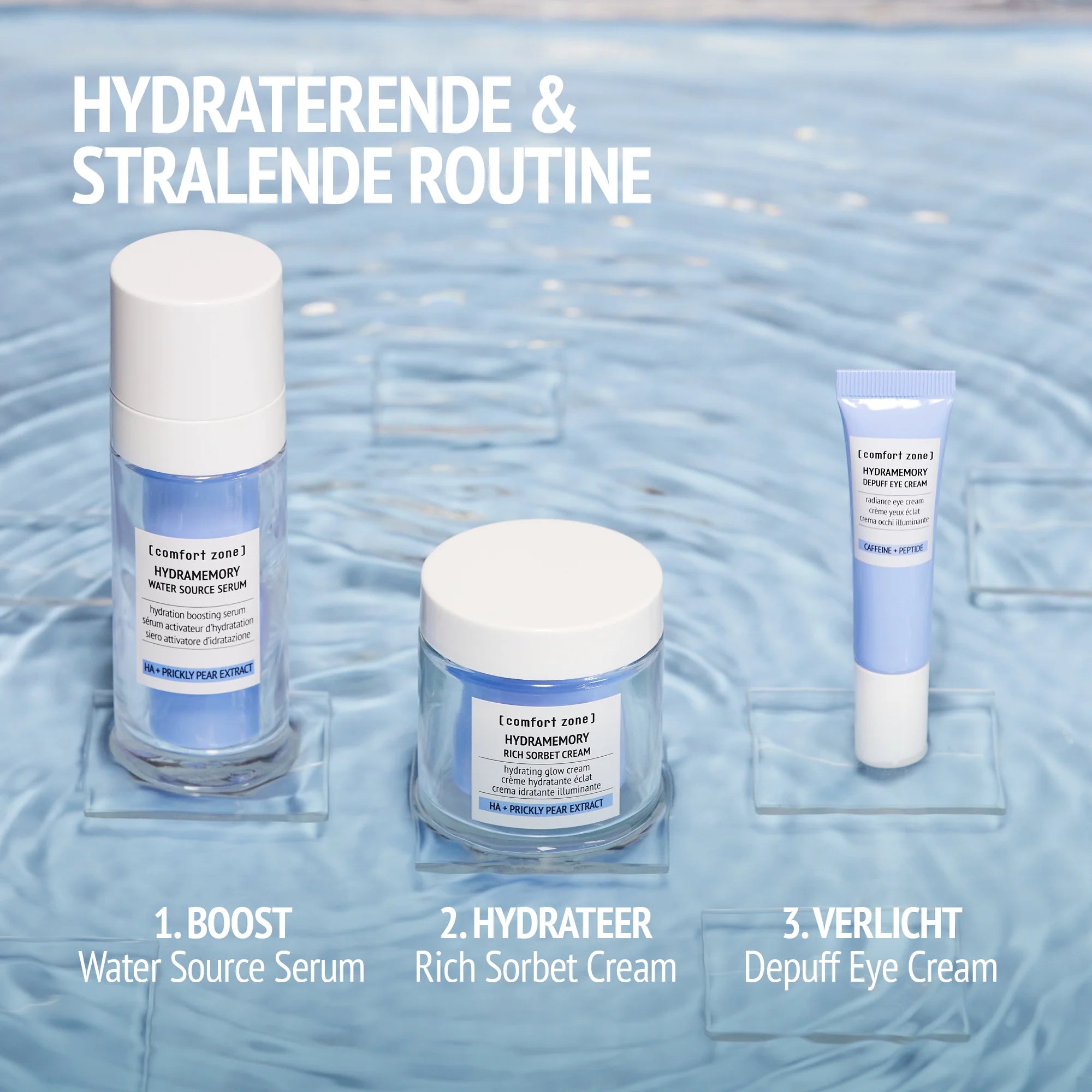 HYDRAMEMORY RICH SORBET 50ML hydraterende crème voor meer glow