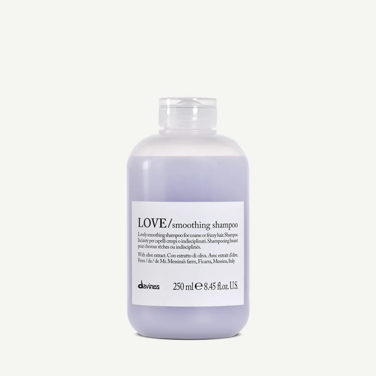 LOVE SMOOTHING SHAMPOO 75 ml TRAVELSIZE Gladmakende shampoo voor stug of pluizig haar