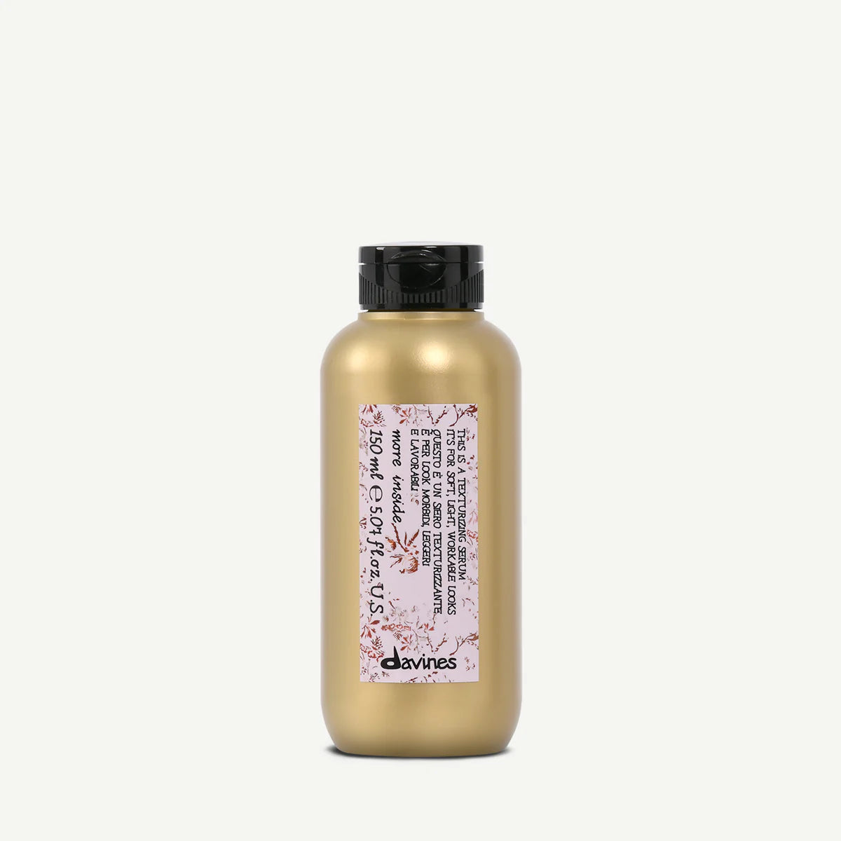 TEXTURIZING SERUM Styling-serum met lichte textuur voor een haarstyle die makkelijk te (her)stylen is.